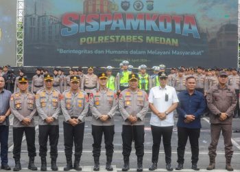 Sispamkota Medan Digelar Komprehensif, Tunjukkan Kesiapan Polri Hadapi Berbagai Skenario Gangguan