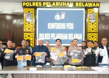 Empat Bulan, 320 Kasus Dibongkar: Polres Belawan Sikat Narkoba dan Kejahatan Jalanan