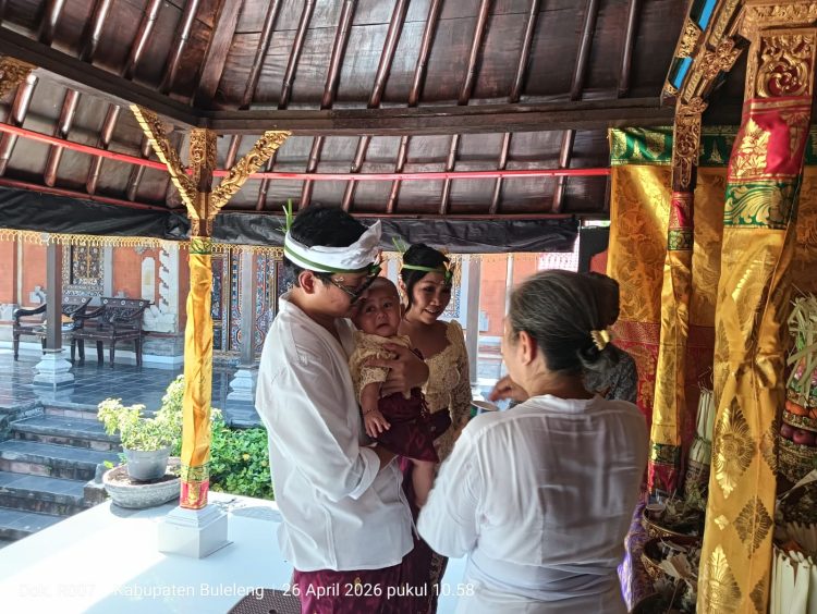 Generasi Muda Bali Terus Lestarikan Ritual 105 Hari Bayi