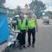 Program “Polantas Menyapa” Polres Binjai Ajak Warga Tertib Lalu Lintas Cegah Kecelakaan