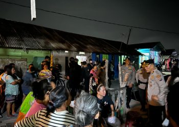 Patroli Skala Besar Brimob Polda Sumut Sasar Titik Rawan Belawan, Ciptakan Rasa Aman Masyarakat