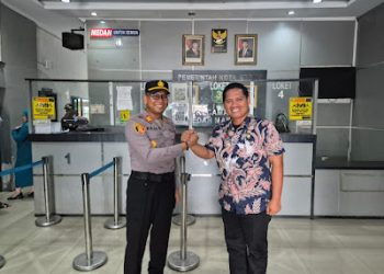 Medan Labuhan Kunjungi Kantor Camat Medan Marelan