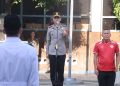 Kapolres Pematangsiantar Pembina Upacara Bendera di SMA Sultan Agung, Jauhi Narkoba 