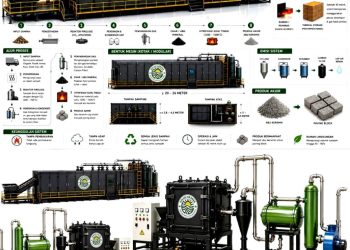 Darurat Sampah Bali, Made Hiroki Luncurkan Mesin “Solusi Aksara”: Olah 100 Ton Sehari Tanpa Asap Jadi Paving Block