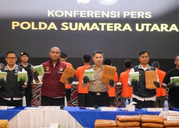 Selamatkan 813 Ribu Jiwa, Polda Sumut Gagalkan Peredaran 72 Kg Sabu dan 151 Kg Ganja