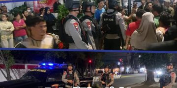 Patroli Blue Light Satuan Brimob Polda Sumut Sigap Redam Keributan Akibat Laka Lantas di Medan, Situasi Memanas Berhasil Dikendalikan