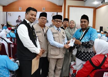 Terima Kloter 8, Kakanwil Kemenhaj Sumut Minta Jemaah Fokus Raih Haji Mabrur