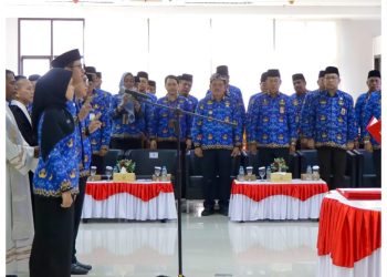 Gubernur Kaltara Lantik 84 ASN, Tekankan Tanggung Jawab dan Kinerja