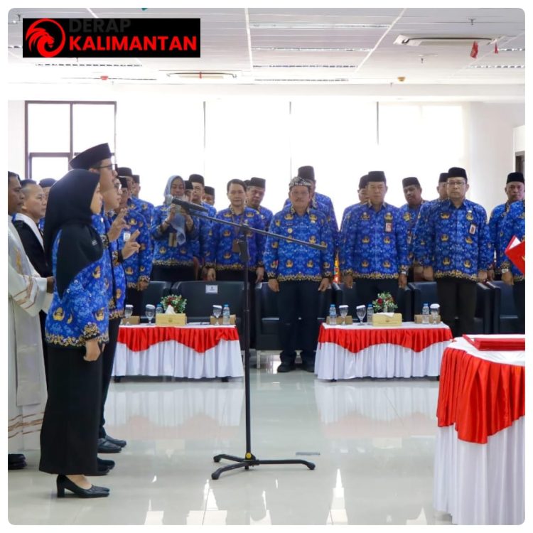 Gubernur Kaltara Lantik 84 ASN, Tekankan Tanggung Jawab dan Kinerja