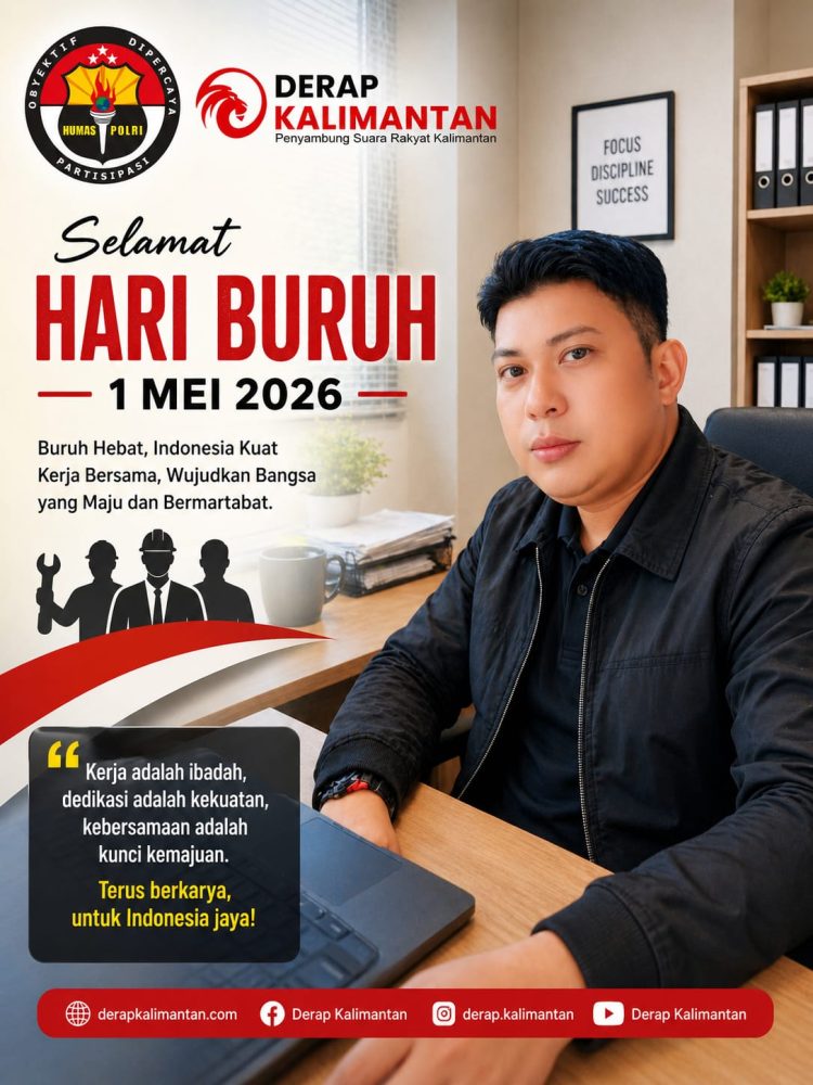 H. Hamdan DS Sampaikan Ucapan Hari Buruh 1 Mei 2026, Apresiasi Perjuangan Para Pekerja
