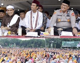 Kawal Tabligh Akbar Ustadz Abdul Somad Bersama Forkopimda