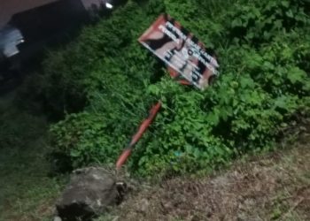 Pengerusakan Plank PP Diduga Bermotif Provokasi, PAC Percut Sei Tuan Minta Polisi Bergerak Cepat