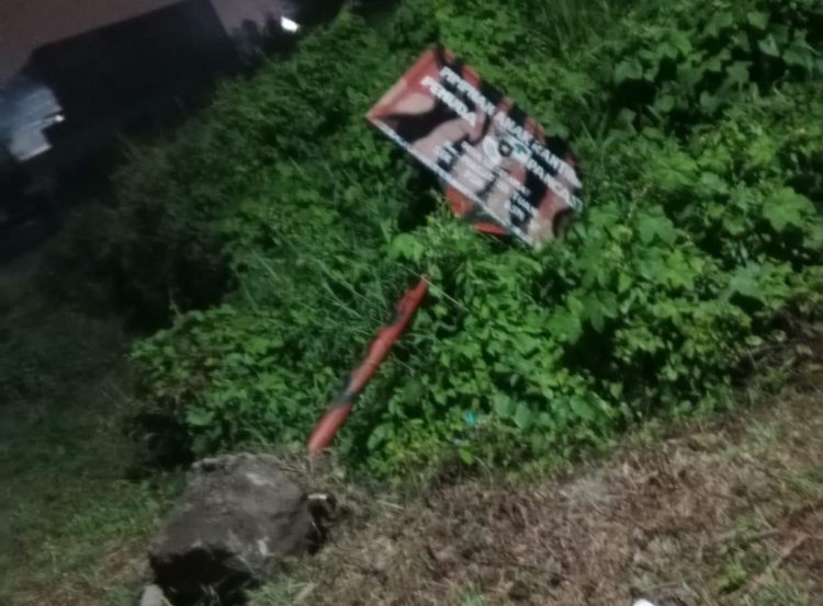 Pengerusakan Plank PP Diduga Bermotif Provokasi, PAC Percut Sei Tuan Minta Polisi Bergerak Cepat