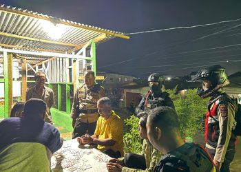 Brimob Polda Sumut Perkuat Patroli Skala Besar di Belawan, Situasi Kamtibmas Kondusif