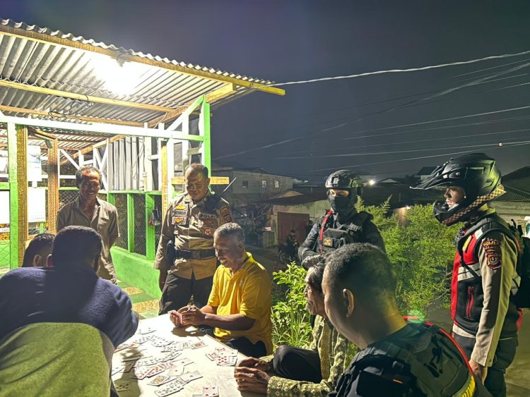 Brimob Polda Sumut Perkuat Patroli Skala Besar di Belawan, Situasi Kamtibmas Kondusif