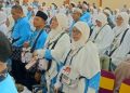 Medan Diterima, Kakanwil Ingatkan Jemaah Jaga 4 Nyawa Haji.   