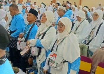 Medan Diterima, Kakanwil Ingatkan Jemaah Jaga 4 Nyawa Haji.   