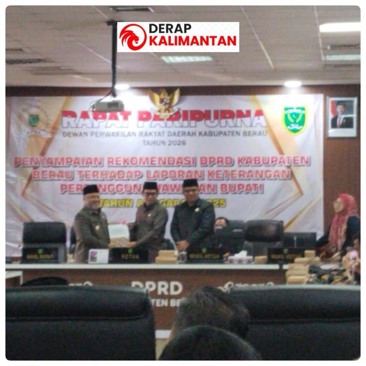 Kinerja Pemkab Berau Dikuliti di Paripurna: DPRD Berau Beri “Peringatan Keras” Deretan Masalah Pemda Tak Bisa Lagi Diabaikan