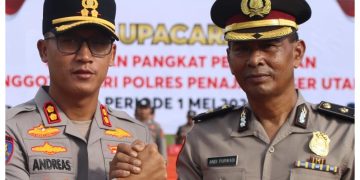 Kenaikan Pangkat Pengabdian di Polres PPU, Kapolres Tegaskan Loyalitas dan Integritas Harga Mati
