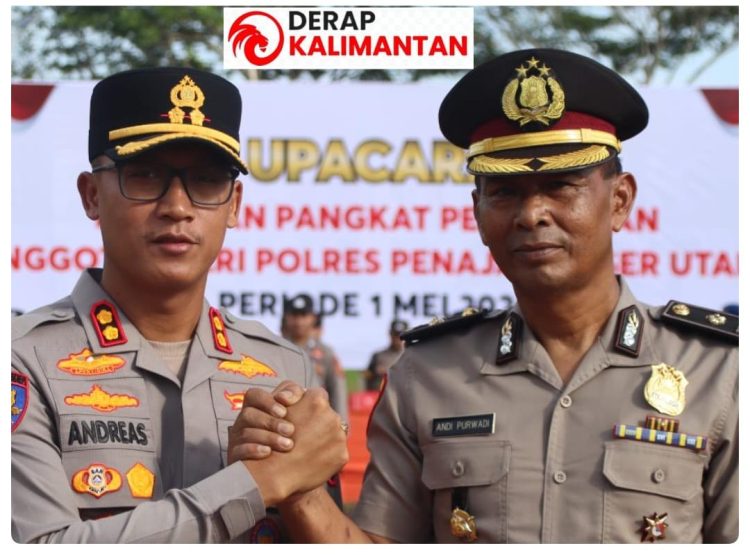 Kenaikan Pangkat Pengabdian di Polres PPU, Kapolres Tegaskan Loyalitas dan Integritas Harga Mati