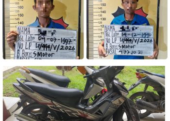 Polsek Medan Labuhan Ungkap Kasus Curat, Dua Tersangka Diamankan Usai Sempat Sembunyikan Motor Curian