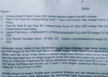 Sengketa Tanah Waris di Serang: Ahli Waris Samhudi Persoalkan Sertifikat PTXL yang Terbit Tanpa Sepengetahuan Keluarga