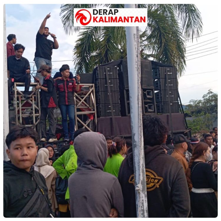 Aksi Jilid II Menggema di Samarinda, Massa Kawal Ketat Sidang Hak Angket DPRD Kaltim