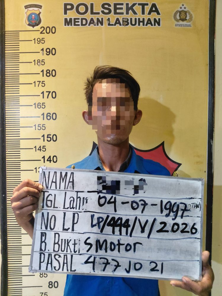 Polsek Medan Labuhan Ungkap Kasus Curat, Dua Tersangka Diamankan Usai Sempat Sembunyikan Motor Curian