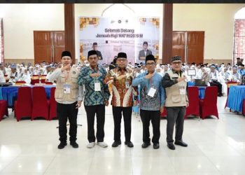 Petugas Kloter 5 Embarkasi Medan Diminta Jaga Kekompakan dan Maksimalkan Pelayanan Jemaah Haji