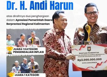 Samarinda Raih Peringkat Teratas Pemda Berprestasi 2026 se-Kalimantan