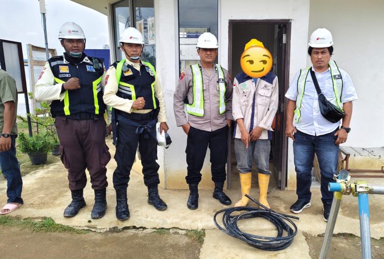 Respons Cepat dan Profesional, Polsek Bosar Maligas Tuntaskan Kasus Pencurian Kabel di Kawasan Industri Sei Mangkei