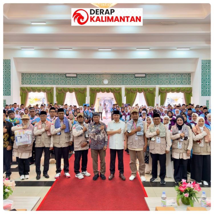 484 Jemaah Haji Kaltara Diberangkatkan, Gubernur Ingatkan Disiplin dan Kesehatan