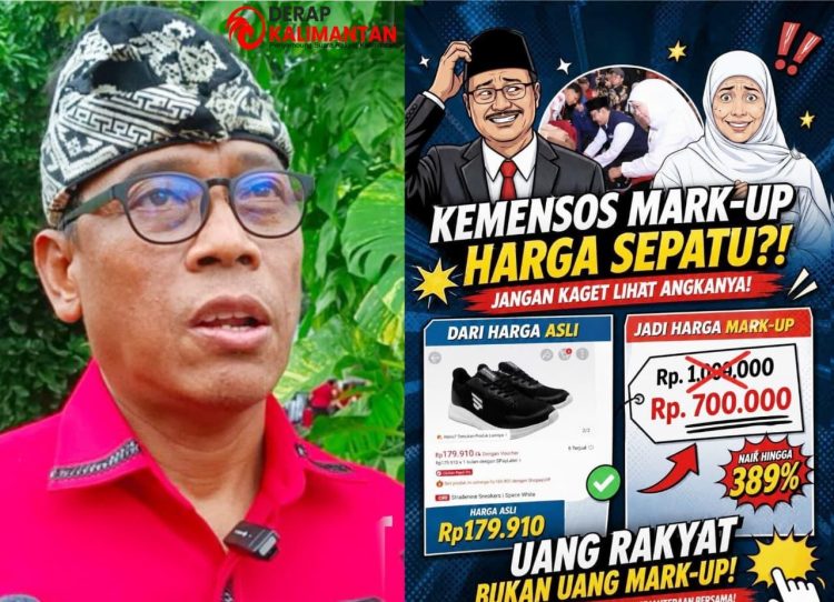 PDI Perjuangan Soroti Lonjakan Harga Sepatu Bansos, Mensos: Itu Fitnah, Hoax