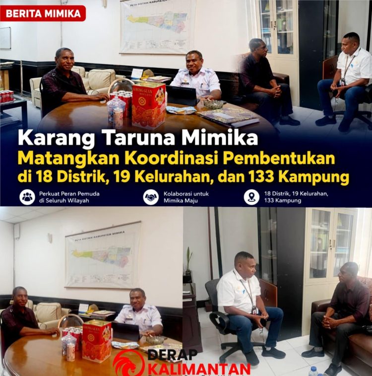 Karang Taruna Mimika Matangkan Persiapan Pembentukan di 18 Distrik, Rapat Digelar Jumat