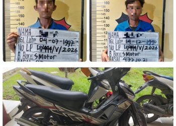 Polsek Medan Labuhan Ungkap Kasus Curat, Dua Tersangka Diamankan Usai Sempat Sembunyikan Motor Curian
