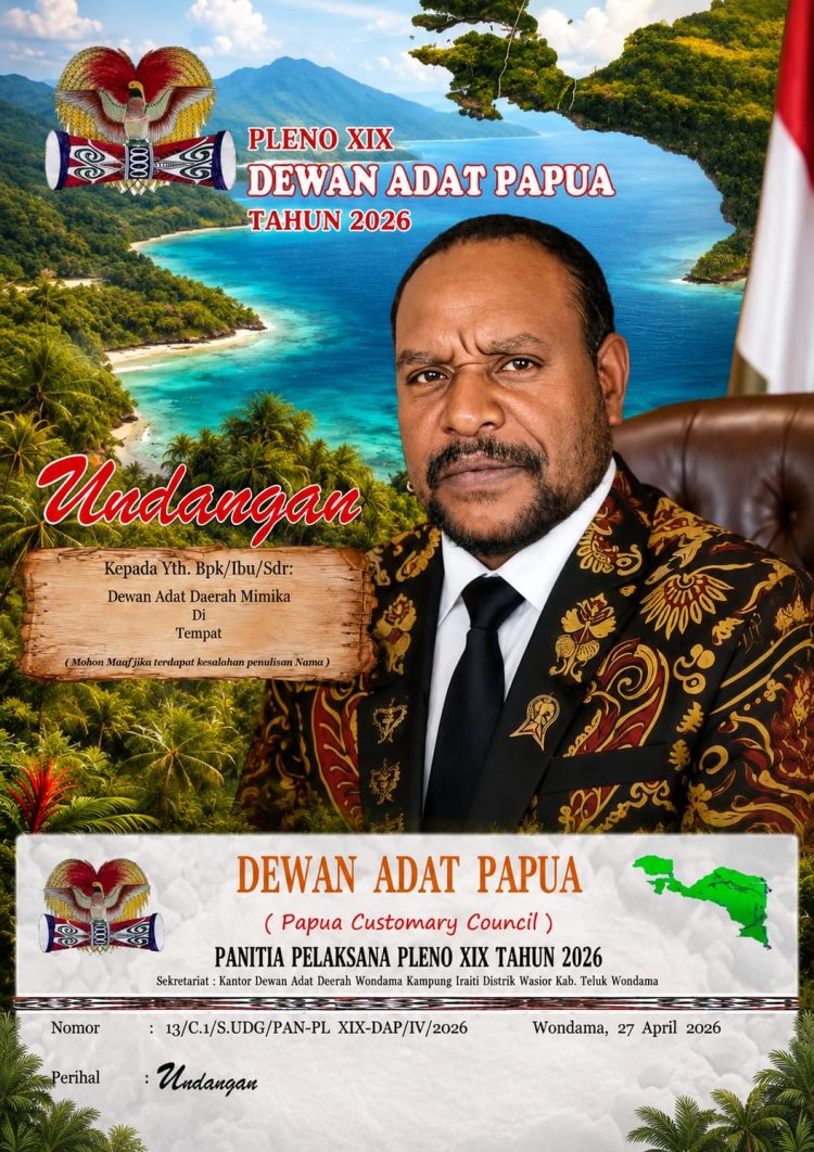 Menuju Konferensi Dewan Adat Papua Pleno XIX dari 7 Wilayah Adat Papua  