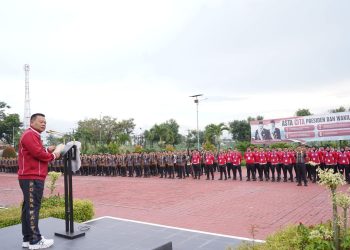 KAPOLDA KALTIM LEPAS KONTINGEN JUDO, TEGASKAN PRESTASI ADALAH KEHORMATAN INSTITUSI