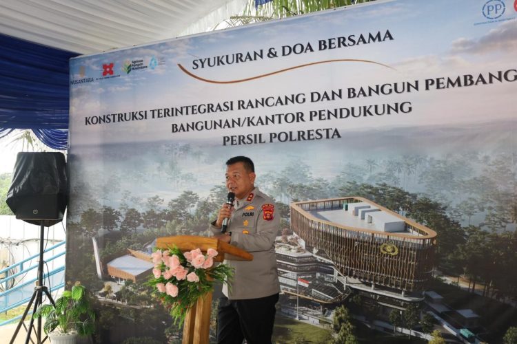 Kapolda Kaltim Tegaskan Komitmen Pengamanan IKN, Pimpin Groundbreaking Polresta