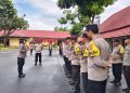 Apel Gabungan Sat Binmas Polres Binjai: Kapolres Tekankan Peran Aktif Bhabinkamtibmas Jaga Keamanan Warga