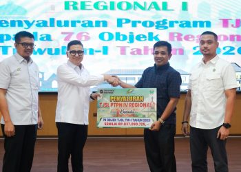 Wujudkan Dampak Nyata, PTPN IV Regional I Salurkan Bantuan TJSL Senilai Rp837 Juta pada Triwulan I 2026