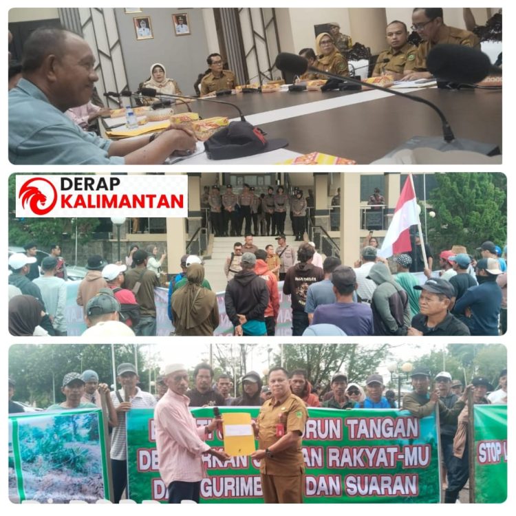 Temui Massa Tani, Bupati Berau Dorong PT TRH Beri Ganti Kerohiman Tanam Tumbuh