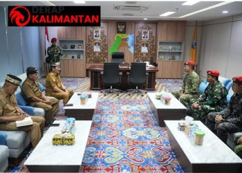 Wagub Kaltara Terima Audiensi Grup 4 Kopassus, Perkuat Sinergi dan Stabilitas Daerah