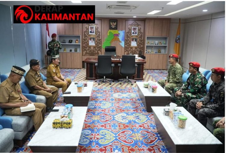 Wagub Kaltara Terima Audiensi Grup 4 Kopassus, Perkuat Sinergi dan Stabilitas Daerah