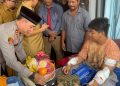 KAPOLRES BINJAI JENGUK KORBAN BEGAL PELAJAR PASTIKAN PENDAMPINGAN DAN PENANGANAN MAKSIMAL
