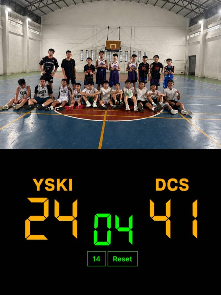 Tampil Menggila di Lapangan! SMP Daniel Creative School Semarang Taklukkan SMP YSKI di Laga Basket Persahabatan