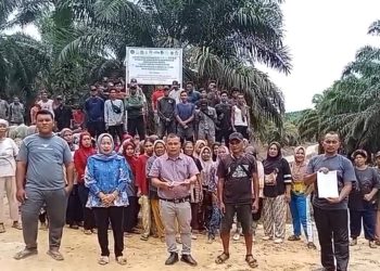 Masyarakat Luat Unterudang Minta PT Barapala Diusir Dari Lahan Warga