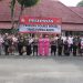 Polres Binjai Lepas Personil Yang Purnabakti Dengan Tradisi Kepolisian