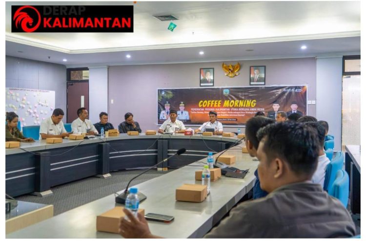 Pemprov Kaltara Buka Ruang Diskusi dengan Pers Lewat Coffee Morning
