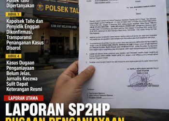 SP2HP Terbit Sejak Desember 2025, Progres Kasus di Polsek Tallo Dipertanyakan