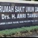 Direktur RSUD Drs H Amri Tambunan , dr Erlinda Yani Bantah Isu Dugaan Pasien tertahan Karna tidak punya biaya Berobat 